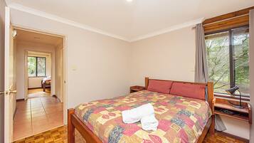 Cottage, Multiple Beds, Patio, Garden View | Laptop workspace