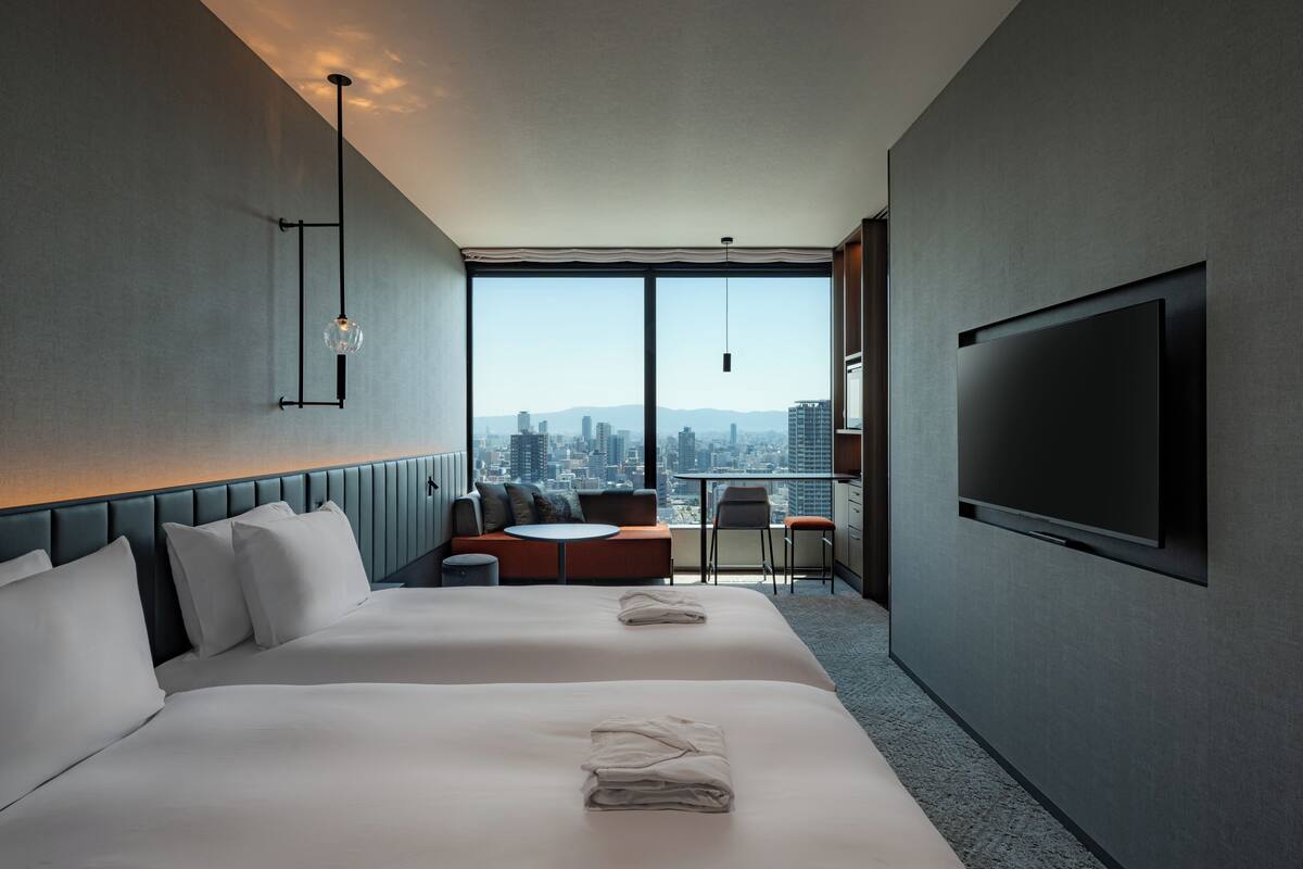 Kamar Twin Deluks, Bebas Asap Rokok (Hollywood) | Pemandangan dari kamar