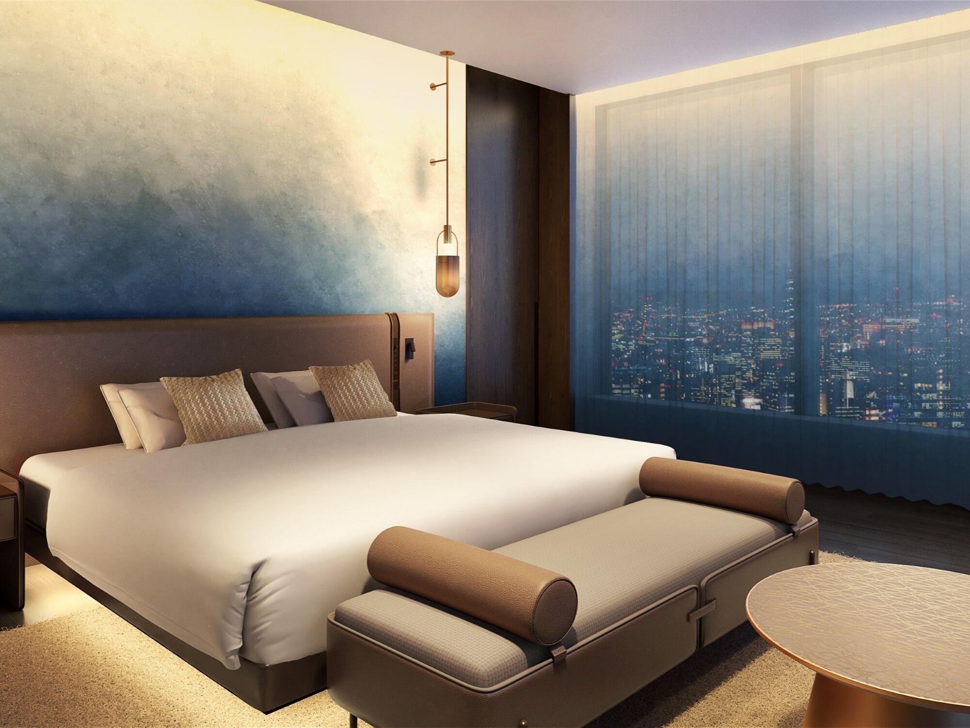 客房, 非吸煙房 (Suite, King) | 高級寢具、羽絨被、房內夾萬、書桌