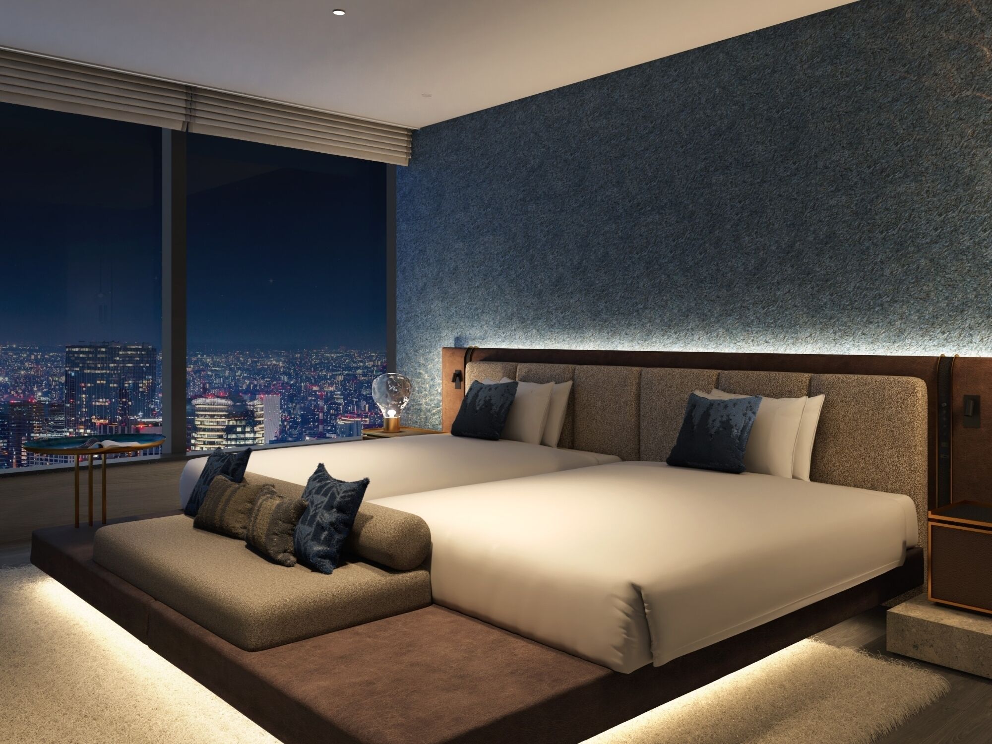 雙床房, 非吸煙房 (Suite) | 高級寢具、羽絨被、房內夾萬、書桌