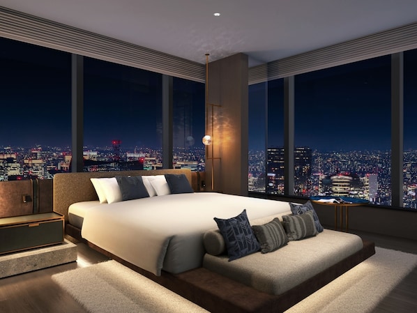 Junior Suite King, Non Smoking | Premium bedding, down duvets, in-room safe, desk