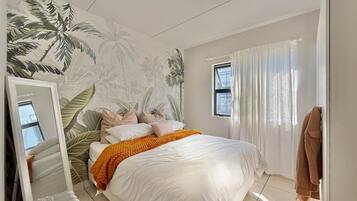 2 bedrooms, in-room safe, iron/ironing board, travel crib