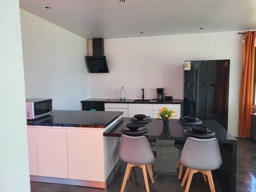 Stay with us at "Kas di Solo"  - A tranquil home with pool and ocean view.