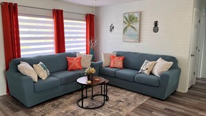 Smart TV, table football, ping pong