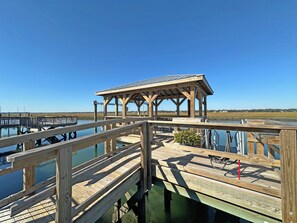 Property grounds - Shorely Blessed Down -  Second Row on the Creek in Garden City Beach (Garden City)