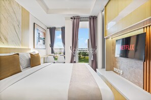 公寓, 1 间卧室, 城市景观 | 客房景观