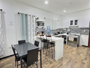 Private kitchen - Charming 2 BR Apt in Ladyville, close to Airport (Belize District)