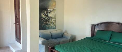 1 chambre, accès Internet, draps fournis