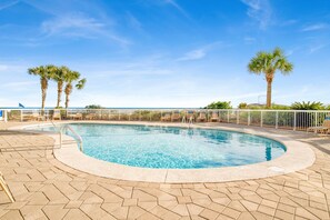 Indoor pool, a heated pool - Beachfront @ Seaside Beach & Racquet 2BR Condo • Sleeps 6 • Amazing Views (Orange Beach)