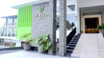 Fassade der Unterkunft