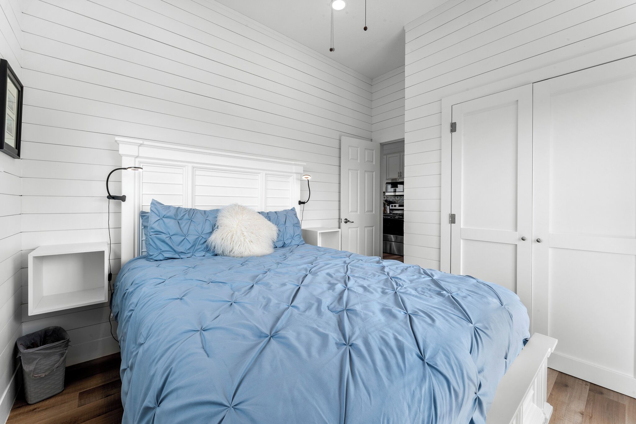 1 bedroom, iron/ironing board, travel crib, WiFi (free)