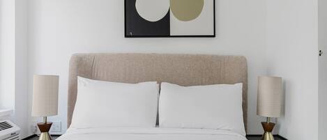 1 chambre, fer et planche à repasser, Wi-Fi, draps fournis