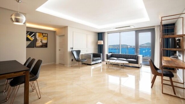 Ocean Suite Twin Room | Oppholdsområde