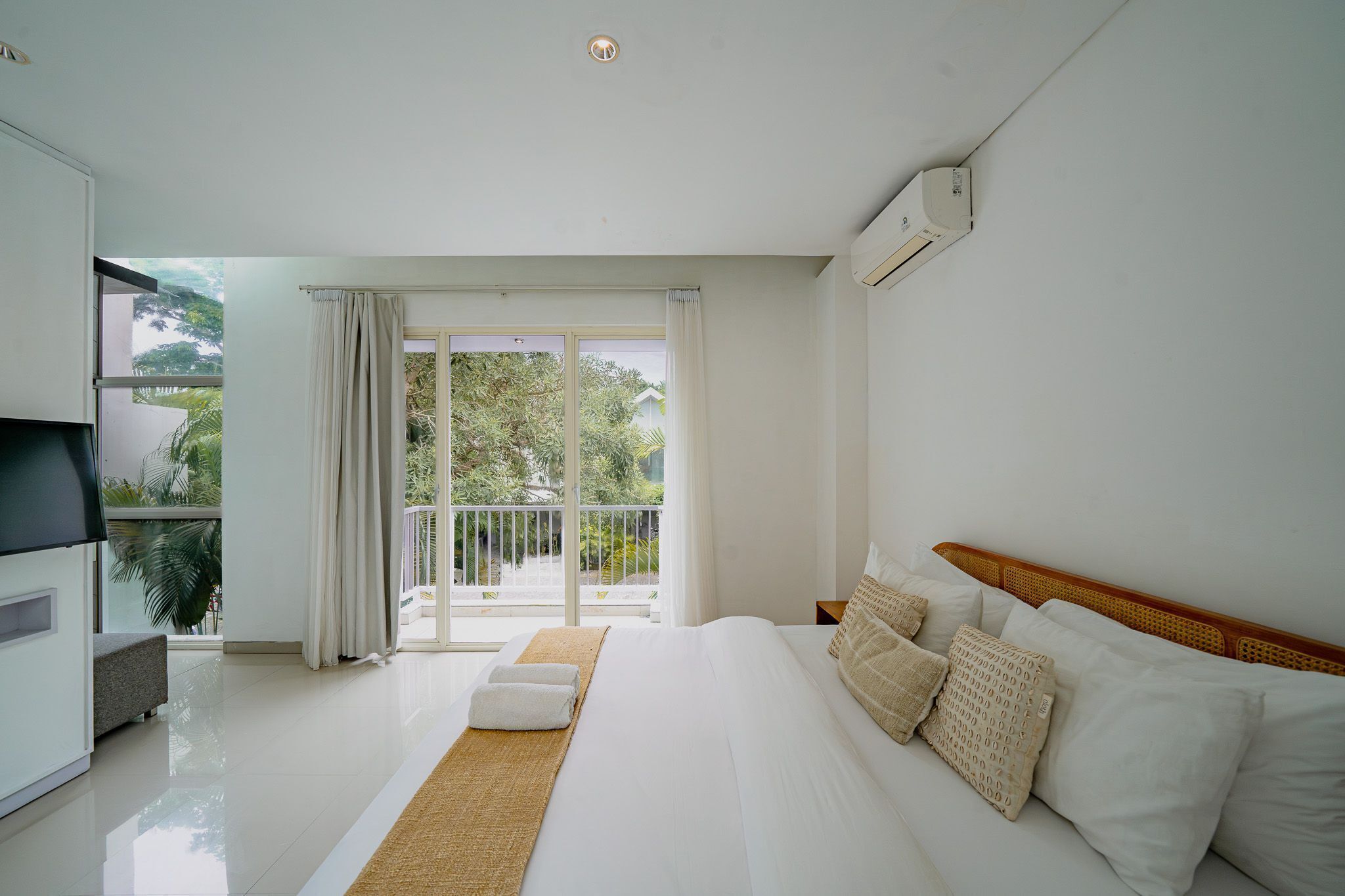 Vila Comfort, 2 kamar tidur | Seprai katun Mesir, seprai premium, dan brankas