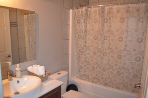 Towels, soap, toilet paper