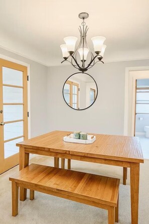 Dining - Modern 3BR + Office • Dog-Friendly w/ Fenced Yard (South Euclid)