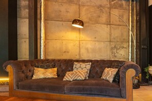 Luxury Villa, Balcony, Pool View | Living area