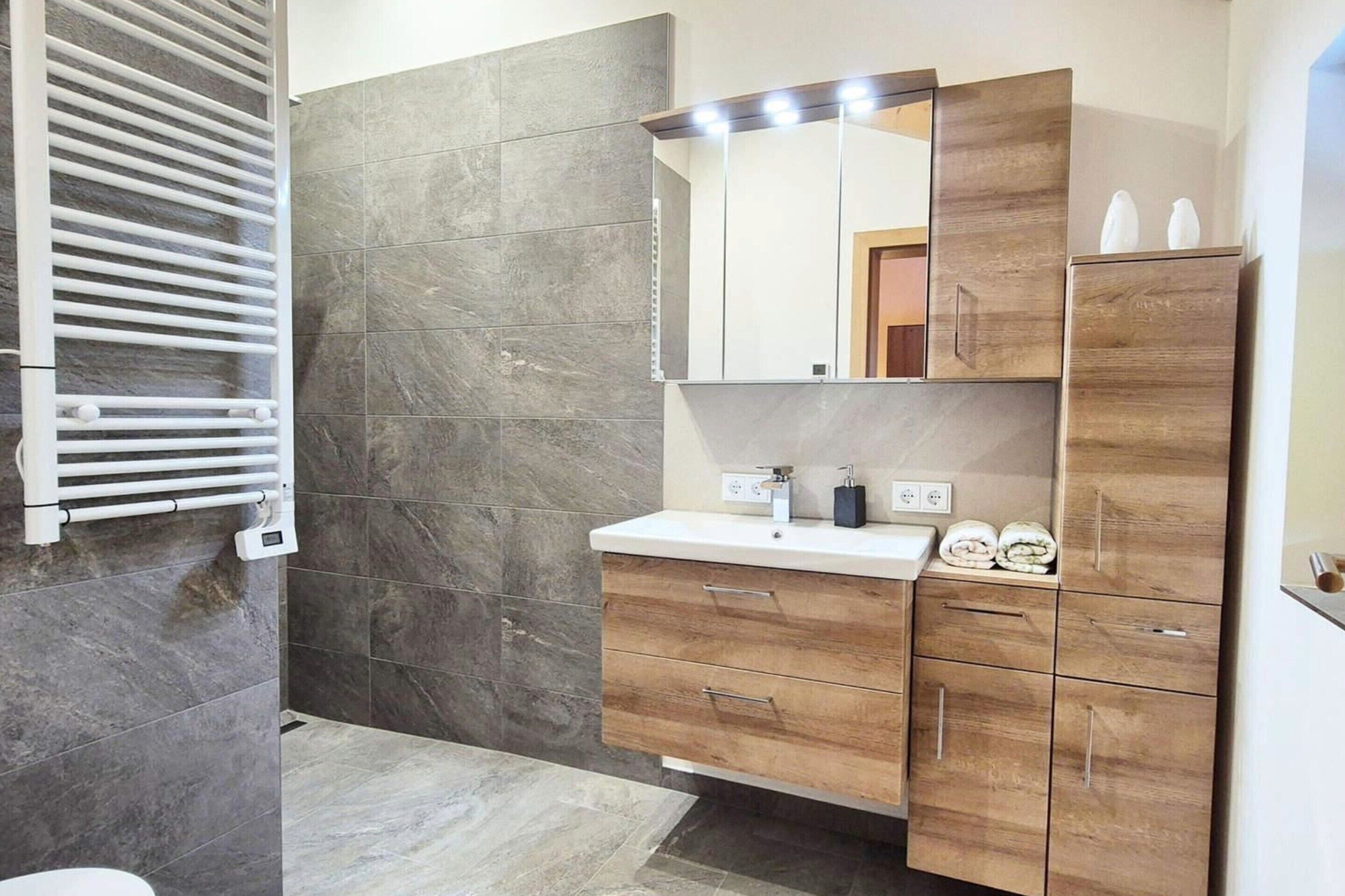 公寓 | 浴室 | 提供毛巾