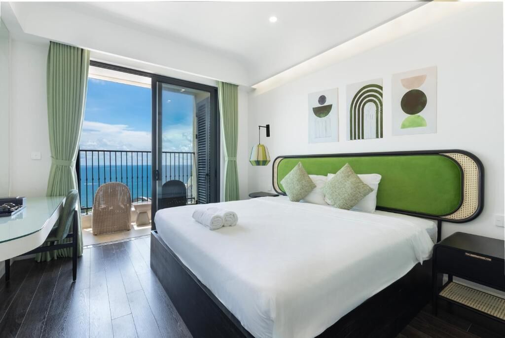 Estúdio superior, sacada, vista para o mar | Quartos à prova de som, Wi-Fi de cortesia