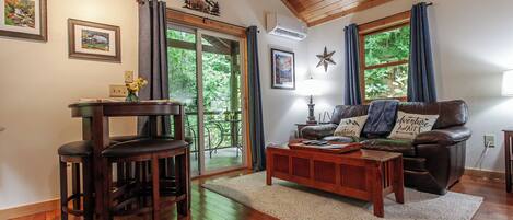 Smart-TV, peis, DVD-spiller og filmbibliotek