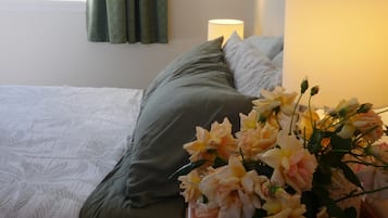 1 makuuhuone, silitysrauta/-lauta, ilmainen Wi-Fi, vuodevaatteet