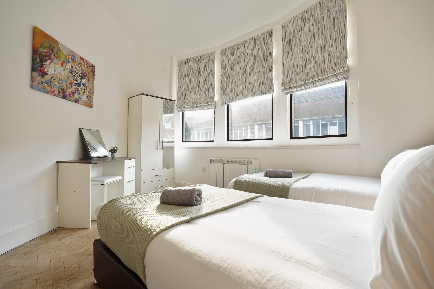 2 Schlafzimmer, Bügeleisen/Bügelbrett, kostenloses WLAN, Bettwäsche