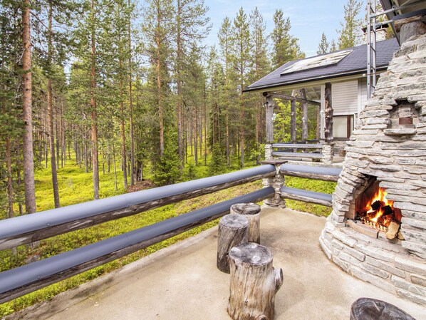 Overnattingsstedets uteområder