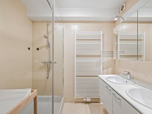 Shower, hair dryer - Cozy apartment by the sea (Blankenberge)