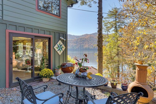 ‘Casa Alcoa’ Mtn-View Apt Over Santeetlah Lake!