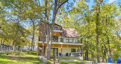 Game Room, Dock & Hot Tub: Grand Lake Getaway