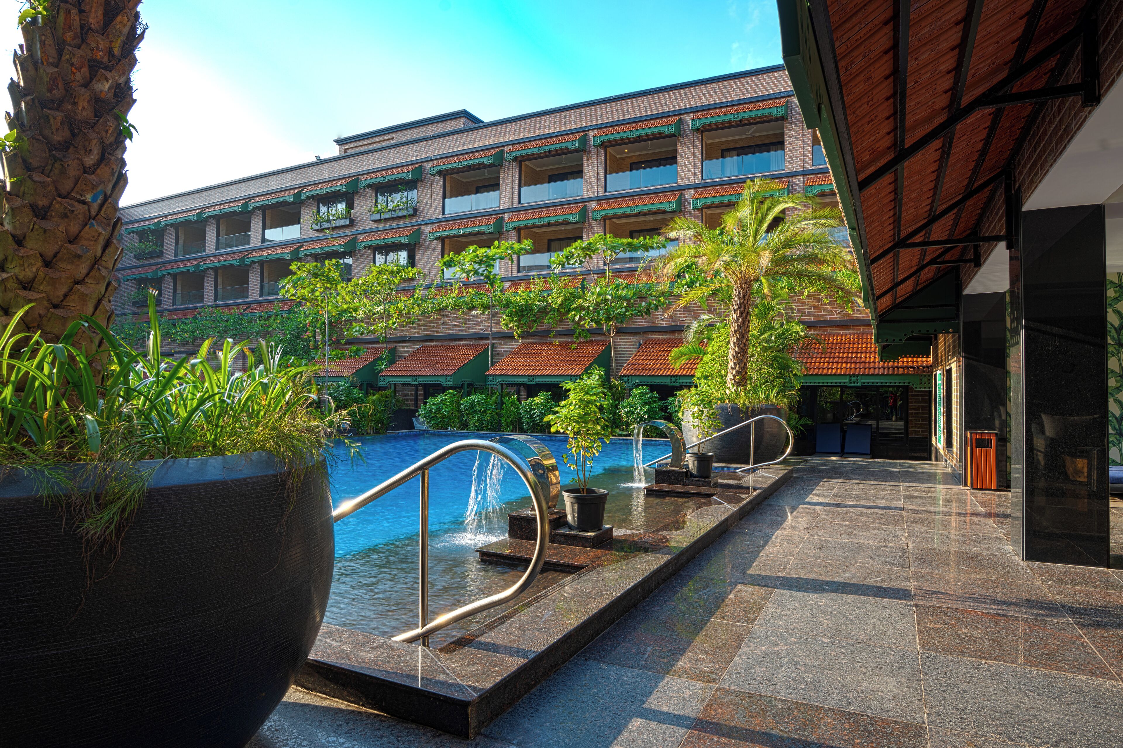 Alberca al aire libre 