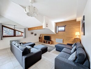 TV - Bubinga-apartment-8pers-Proche piste (Les Gets)