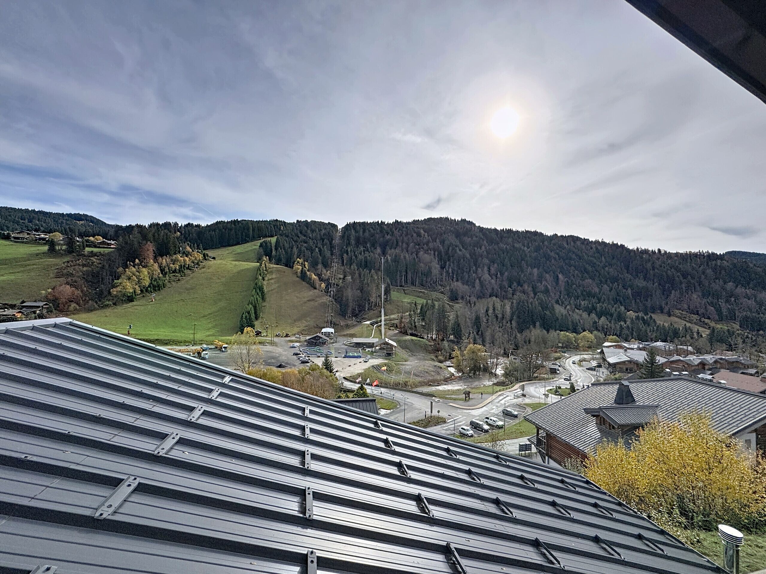 Vue depuis l’hébergement 