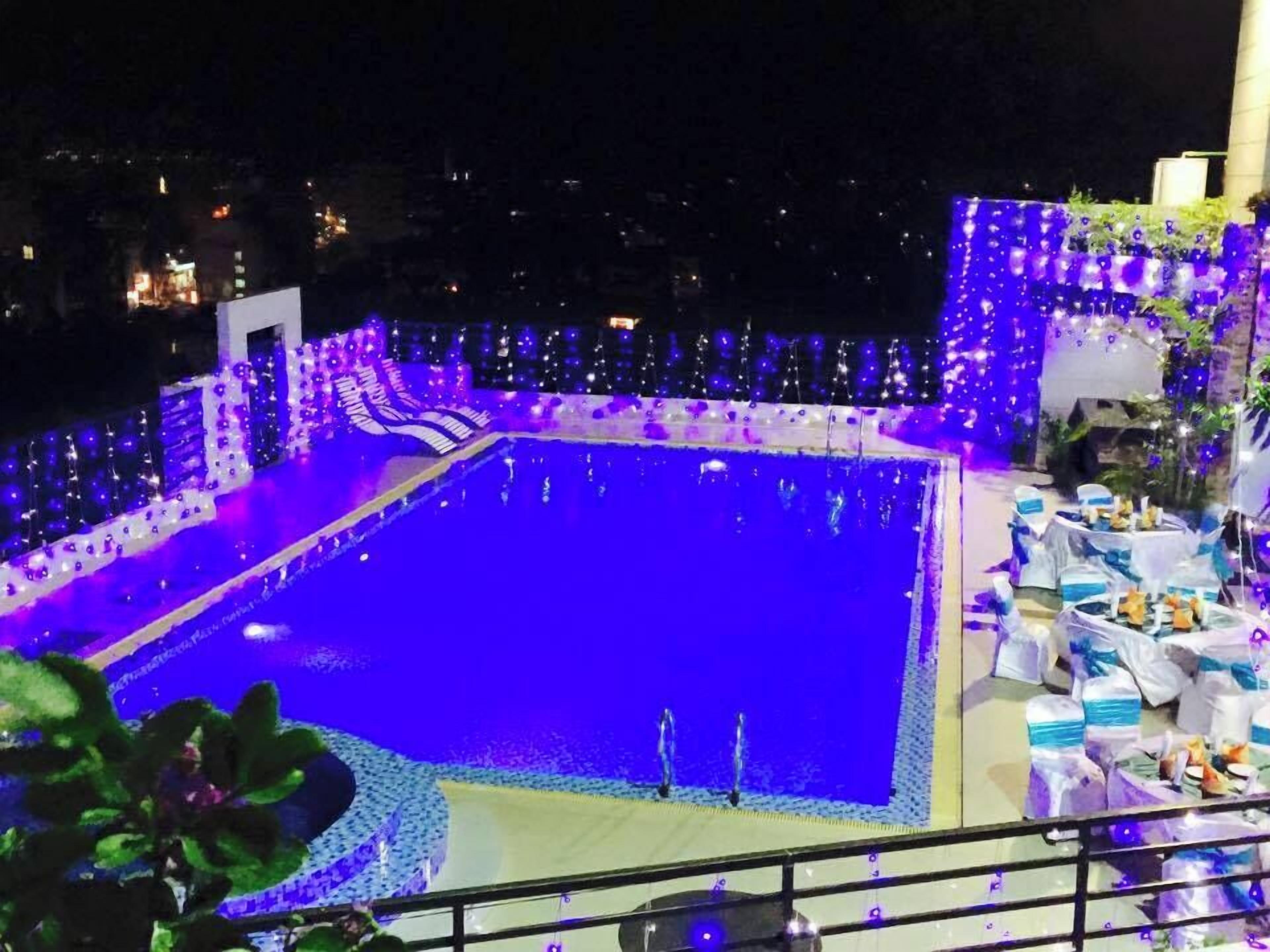 Piscina en la azotea