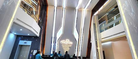 Sala de estar en el lobby