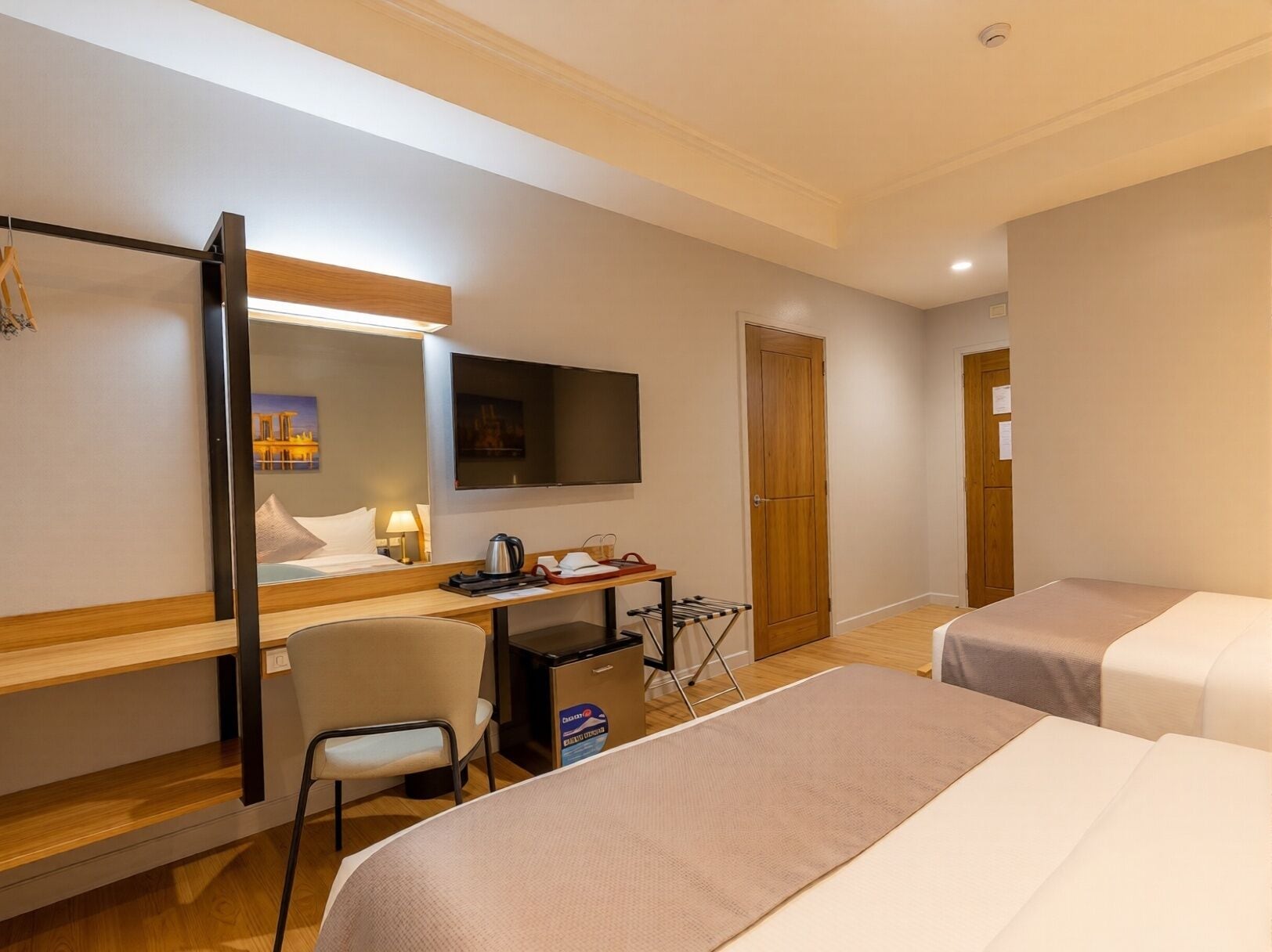 Habitación Deluxe con 1 cama doble o 2 individuales | Wifi gratis