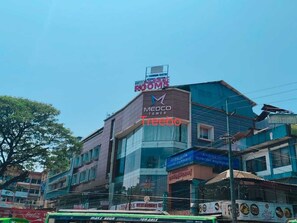 Façade de l’hébergement