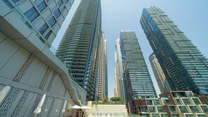 Outdoor pool - Cayan Escape Lavish 1BR with Sea View  (Dubai)