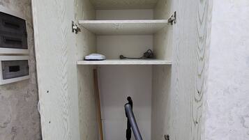 Blackout curtains, iron/ironing board, free WiFi