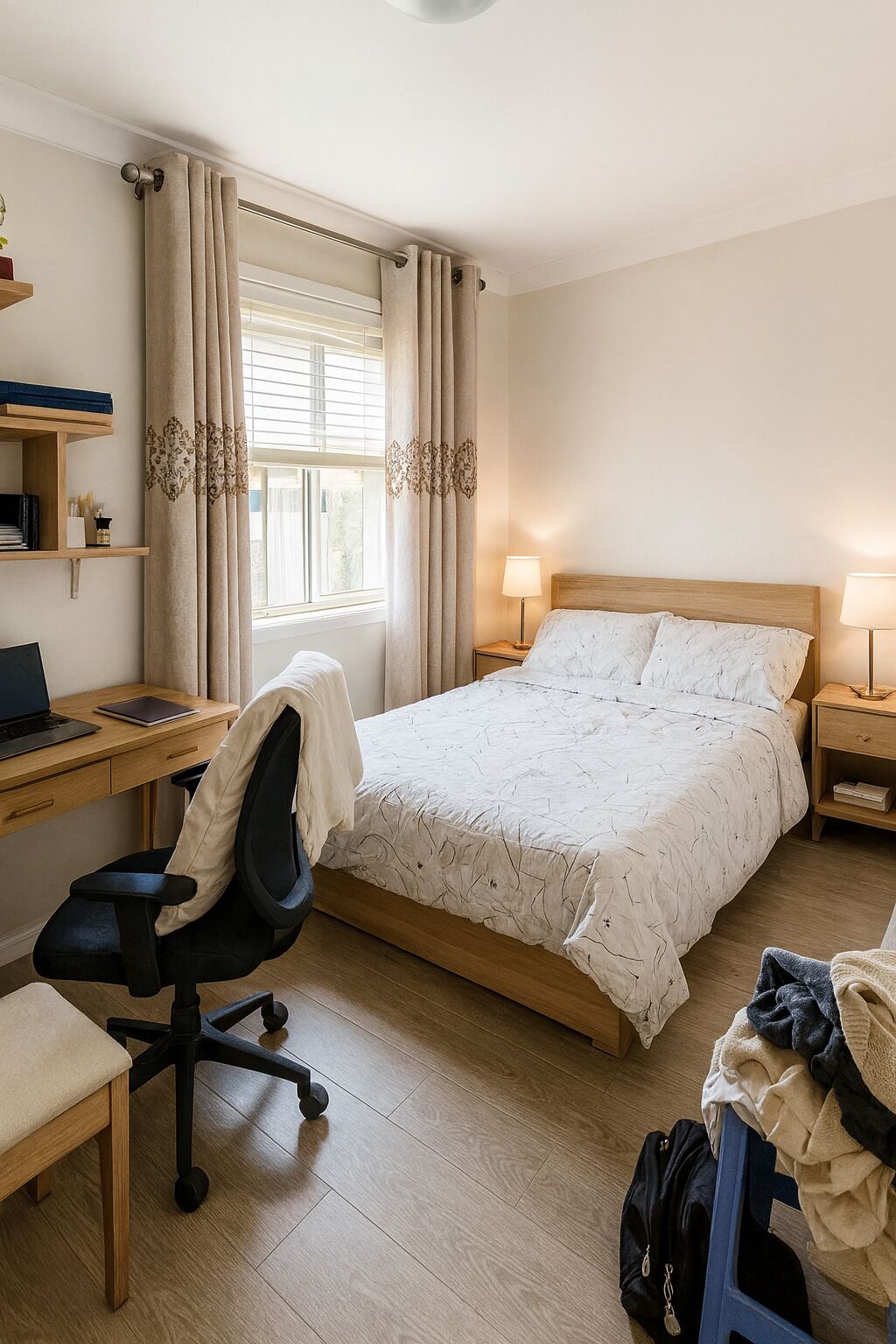 4 bedrooms, iron/ironing board, WiFi