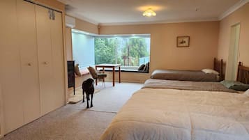 4 bedrooms, iron/ironing board, WiFi