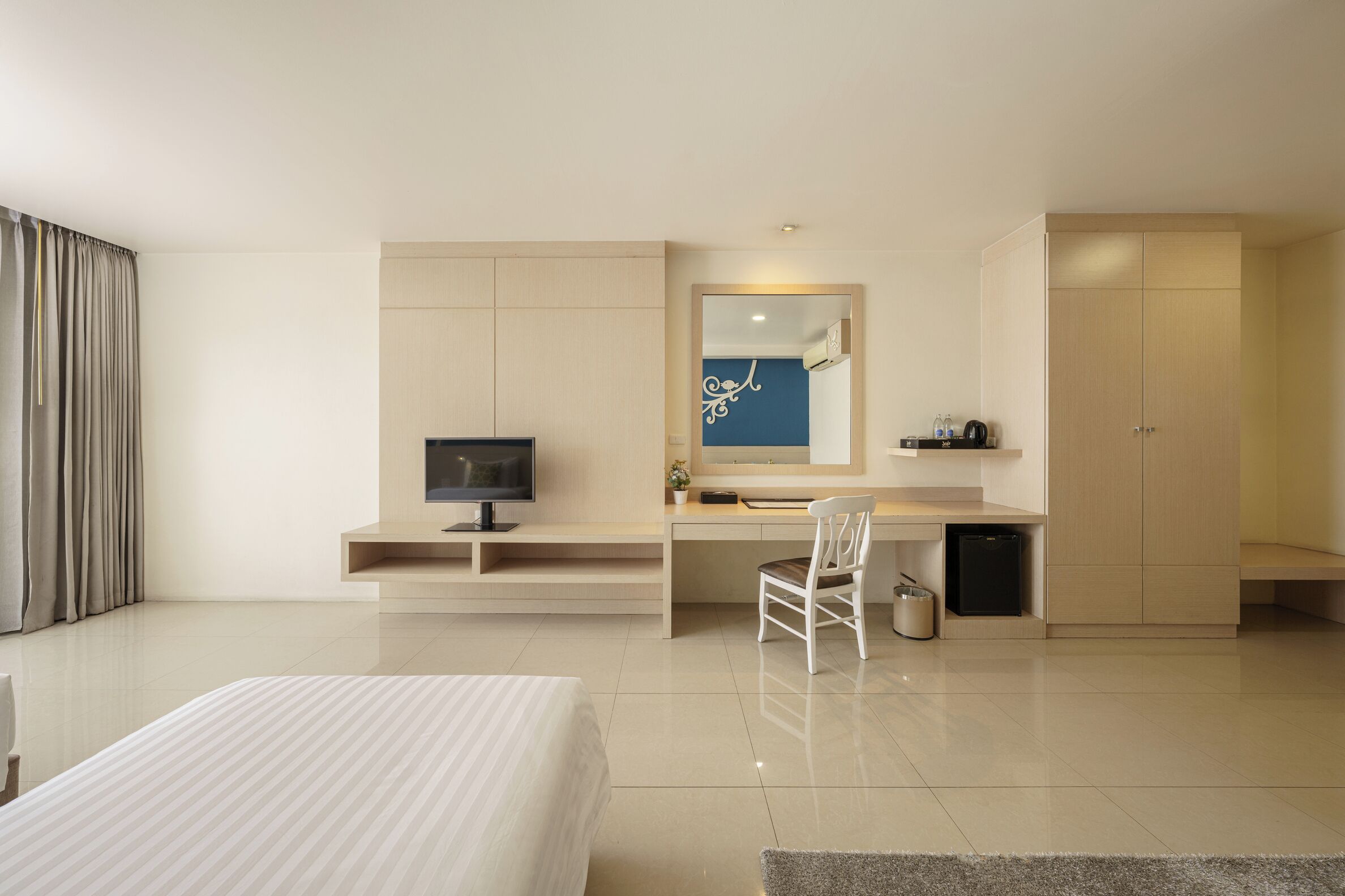 Kamar Twin Deluks | Meja kerja dan Wi-Fi gratis