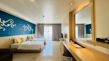 Habitación Premier con 2 camas individuales | Escritorio y wifi gratis