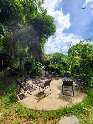 Terrace/patio - Wooden Double Room Ha Giang & Motorbike City Mini Loop Trekking (Thành phố Hà Giang)