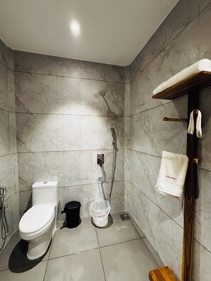 타월, 비누, 샴푸, 화장지