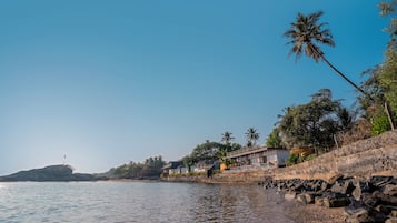 Uitzicht vanuit accommodatie