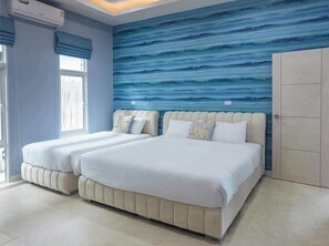 4 habitaciones, wifi gratis y ropa de cama