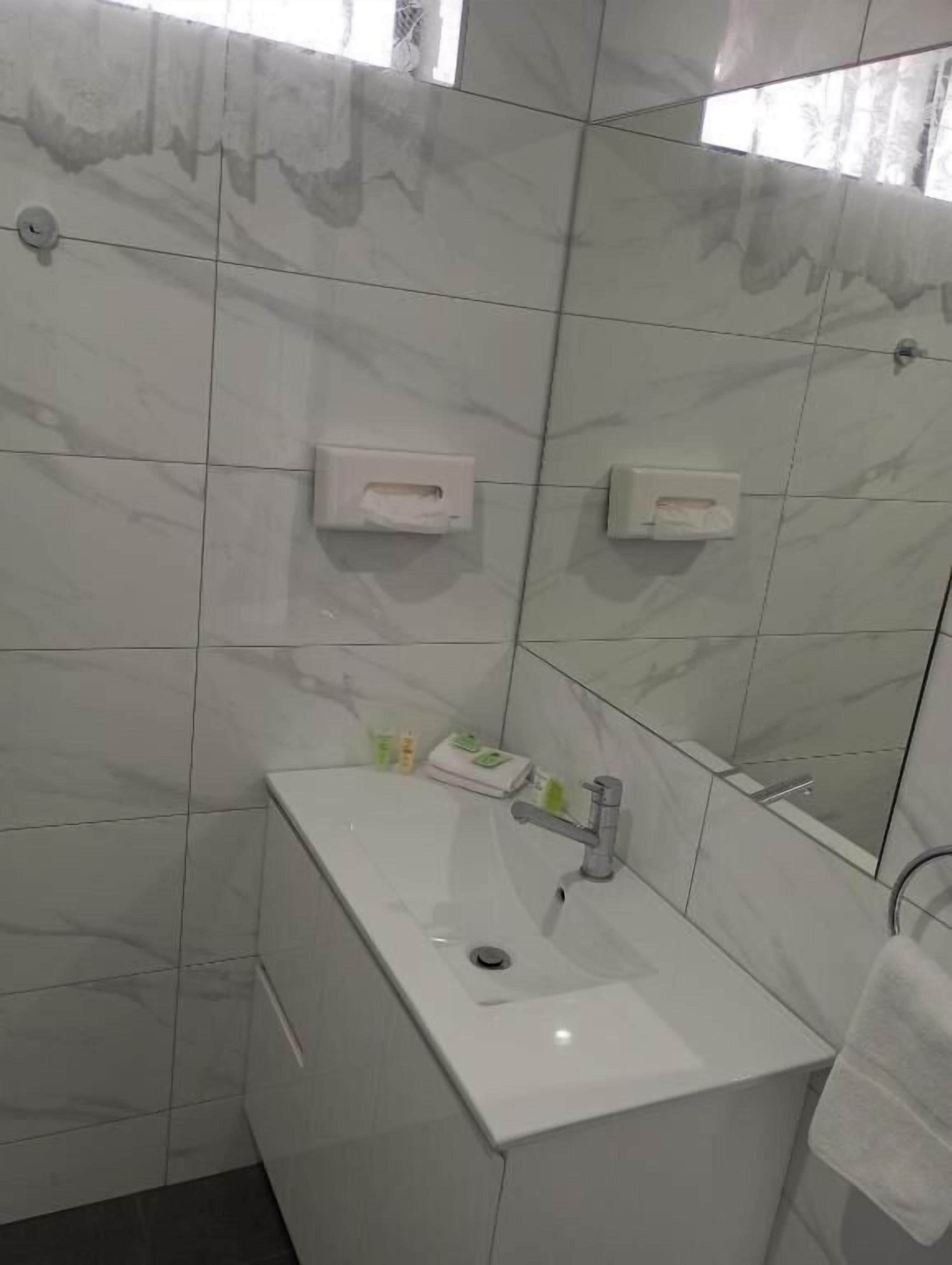 豪華雙床房 | 浴室 | 免費盥洗用品、吹風機、毛巾、肥皂