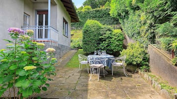 Villa, 3 chambres, terrasse, vue jardin | Jardin