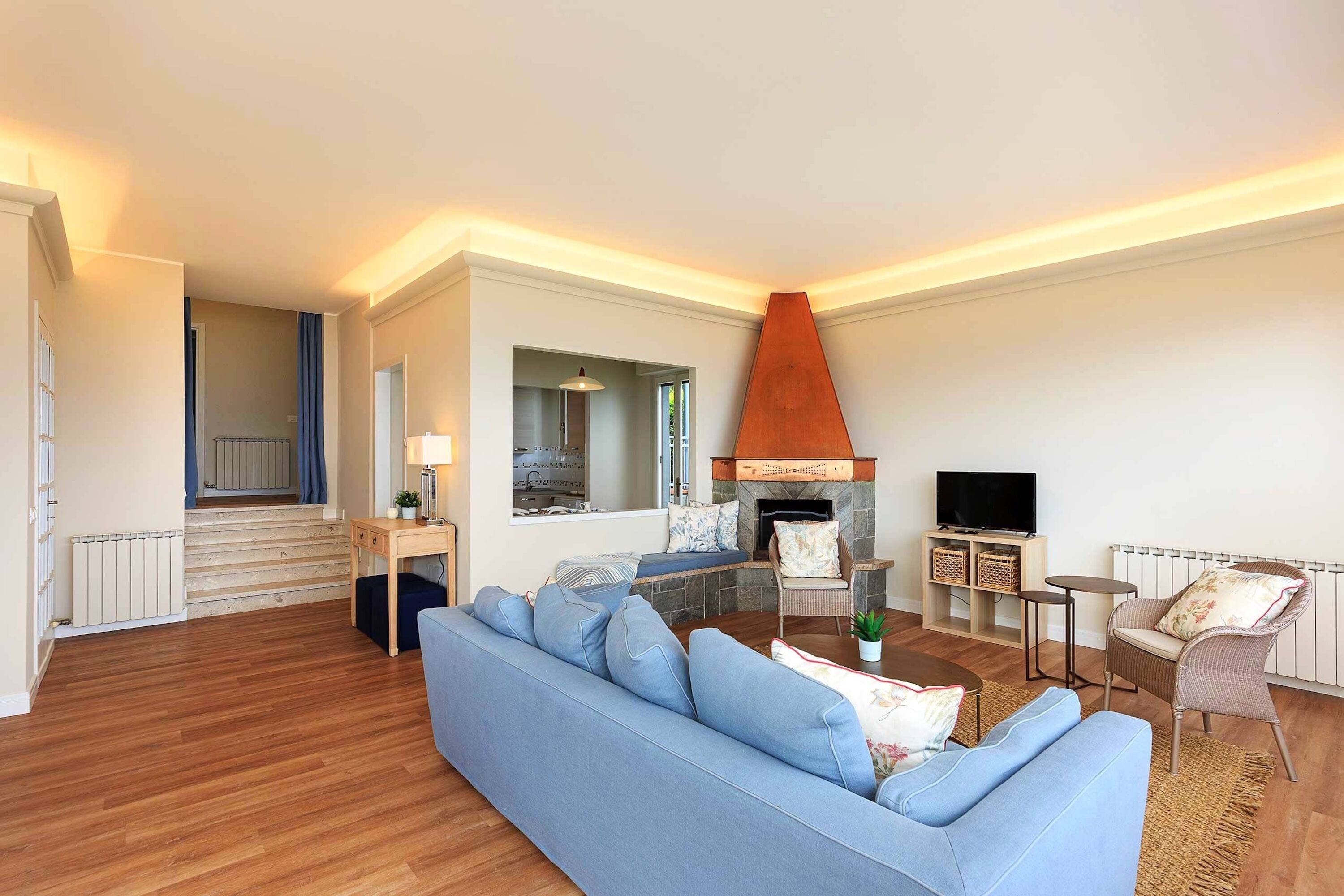 Villa, 3 chambres, terrasse, vue jardin | Salle de séjour